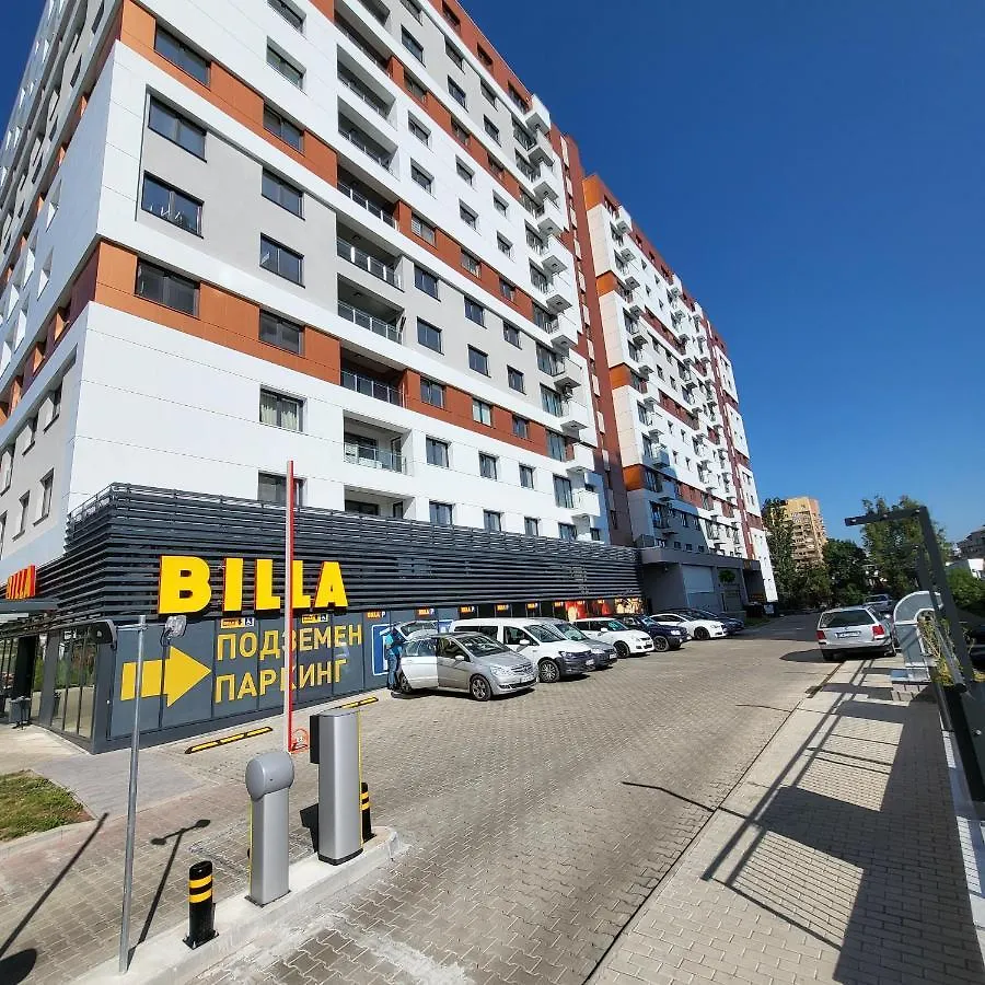 סופיה New Luxury Apartment Next To Subway With Garage